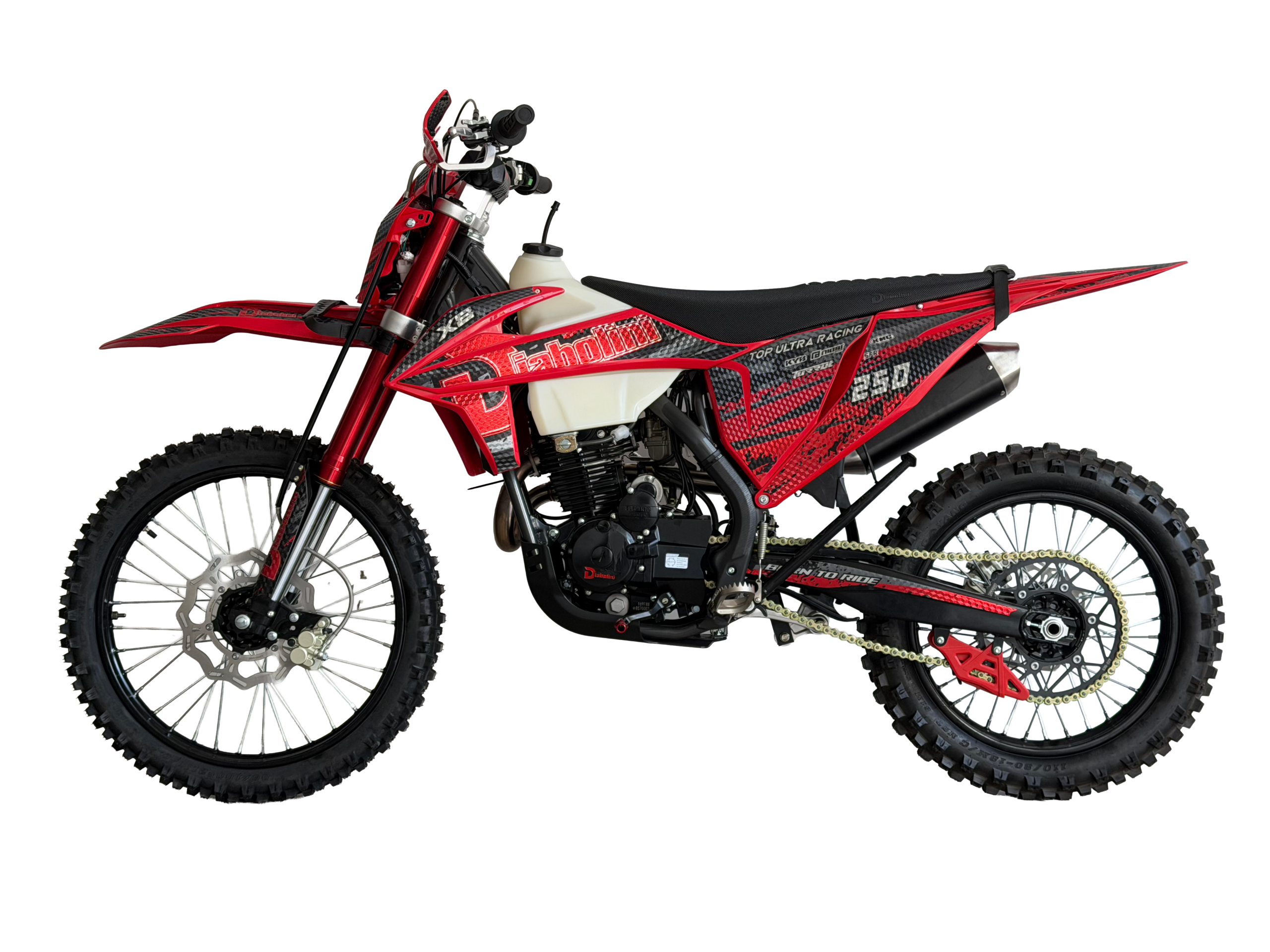 X8 250cc RED Z TŁEM